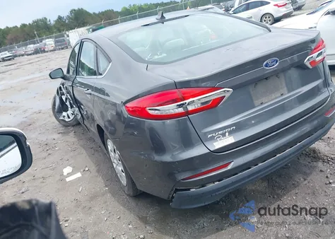 2020 Ford Fusion S из США, поврежденный, VIN 3FA6P0G73LR200034